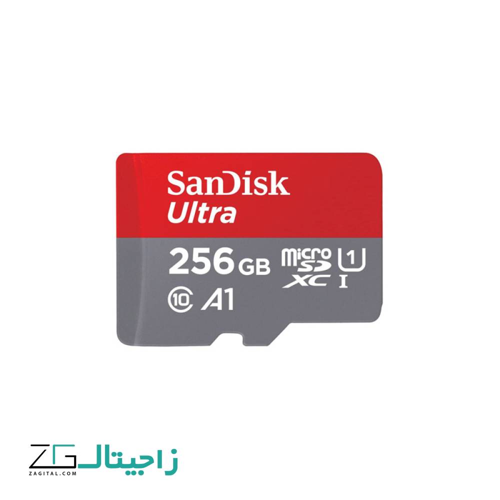 کارت حافظه‌ MicroSDHC سن دیسک مدل Ultra A1 ظرفیت 256 گیگابایت