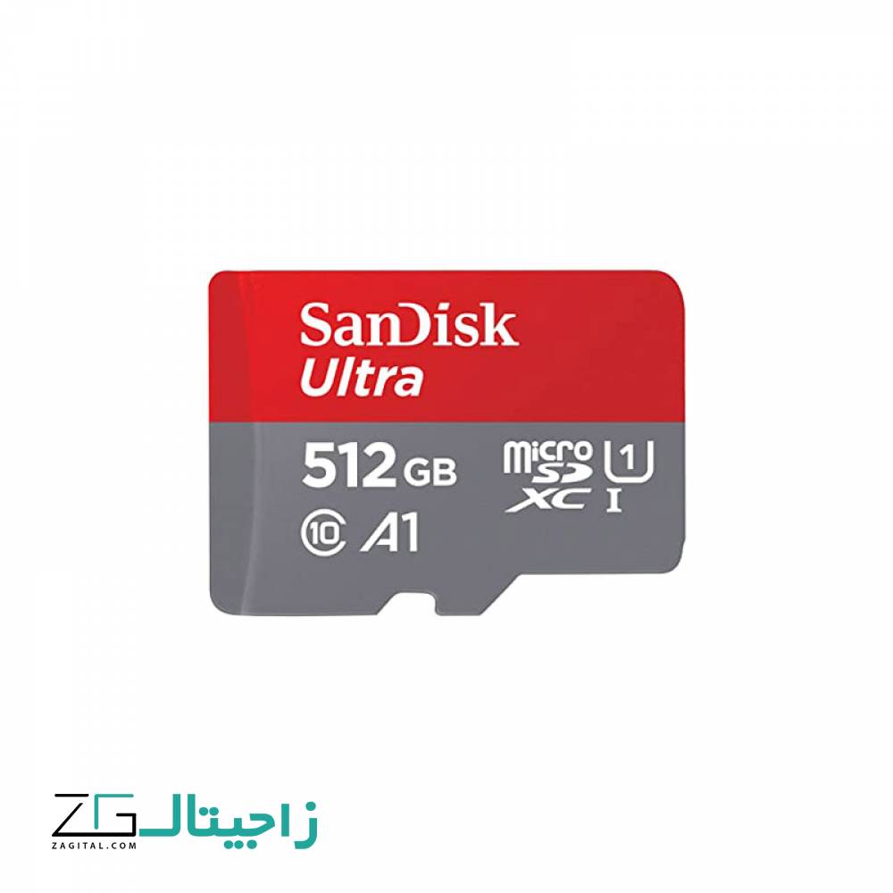 کارت حافظه‌ MicroSDHC سن دیسک مدل Ultra A1 ظرفیت 512 گیگابایت