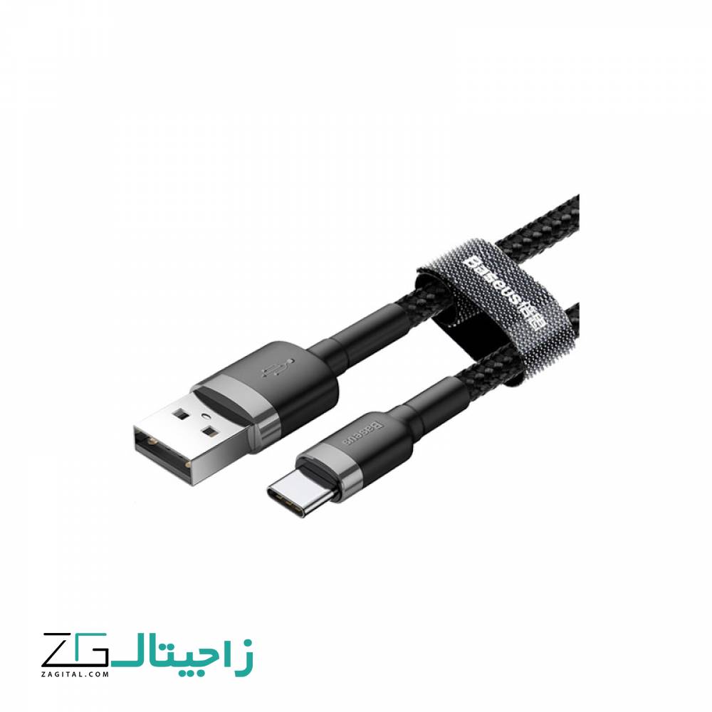 کابل تبدیل USB به USB-C بیسوس مدل CATKLF-BG1 Cafule طول 1 متر