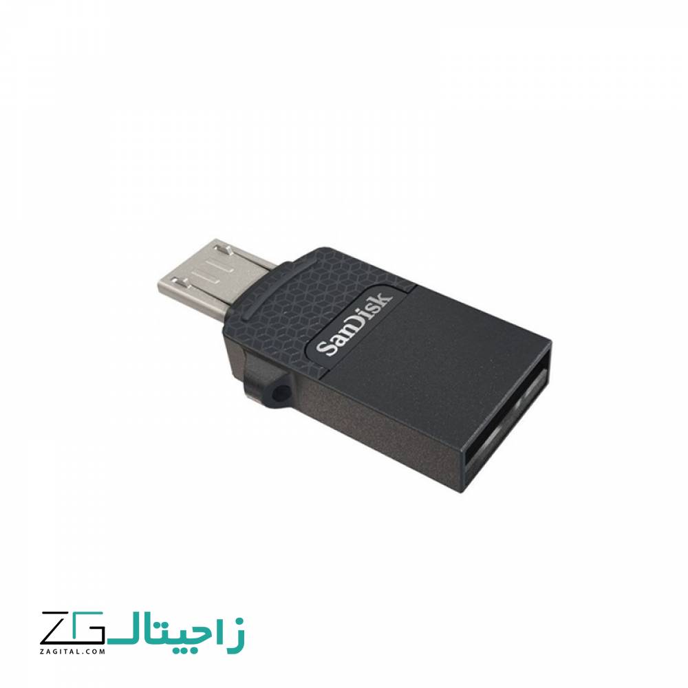 فلش مموری سن دیسک مدل Dual Drive USB 2.0 ظرفیت 16 گیگابایت