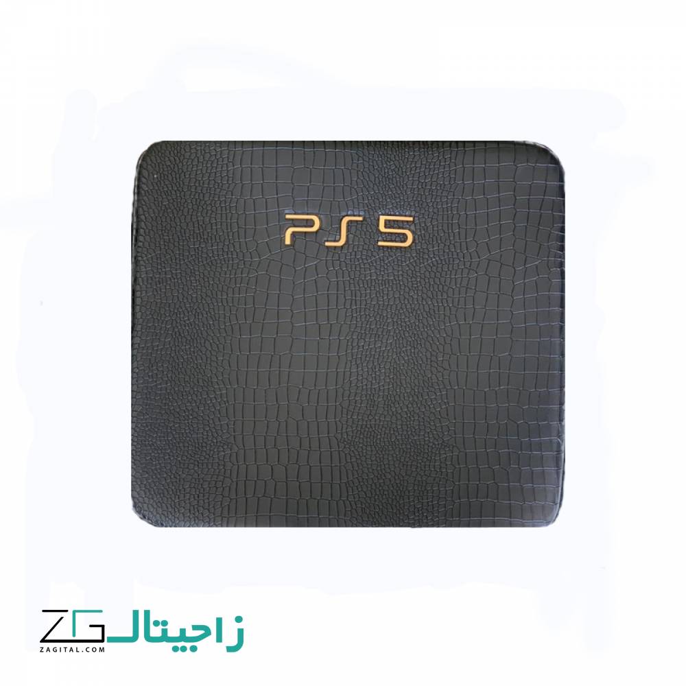 کیف مخصوص PS5 مدل جنسیس طرح پوست ماری مشکی