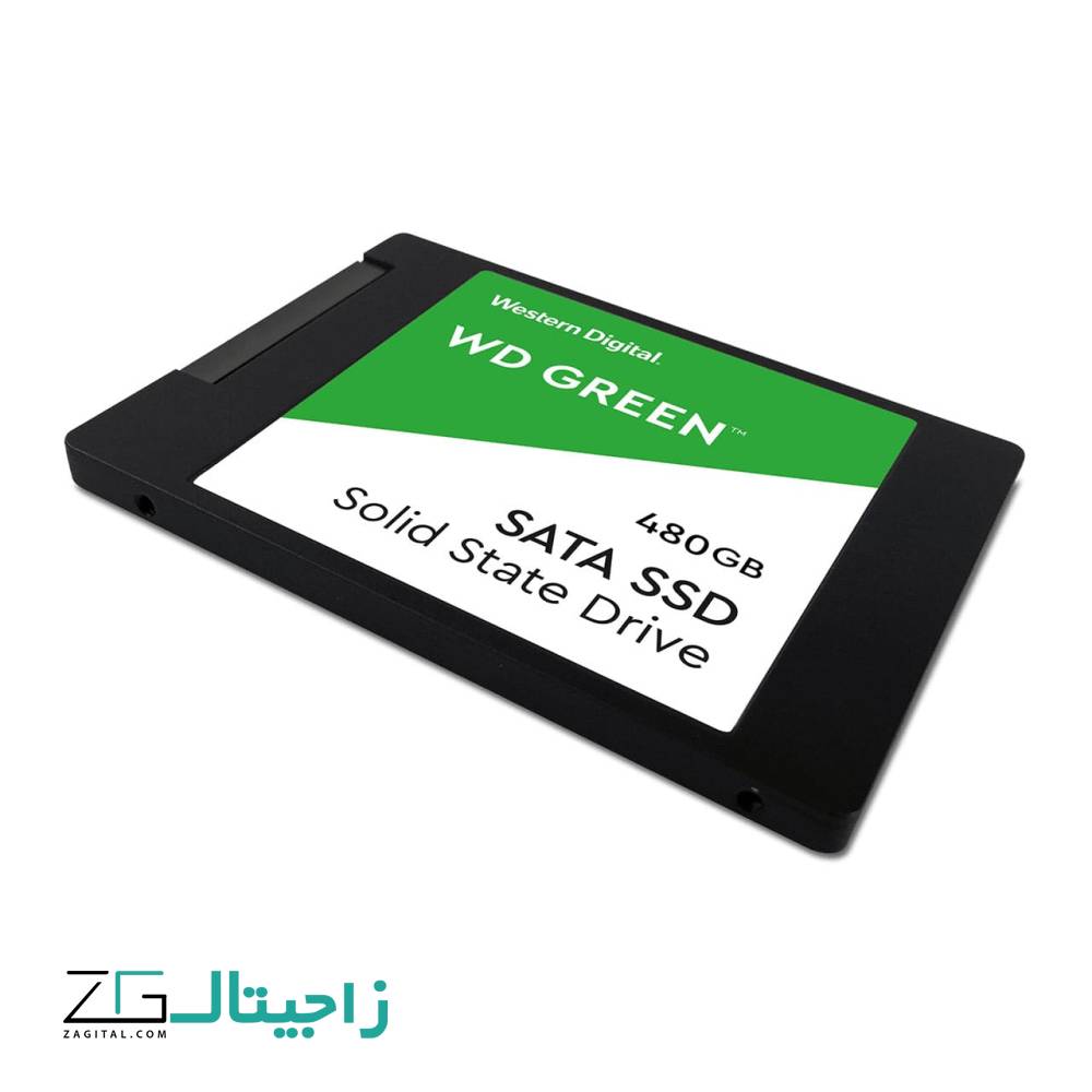 حافظه SSD وسترن دیجیتال مدل GREEN WD ظرفیت 480 گیگابایت
