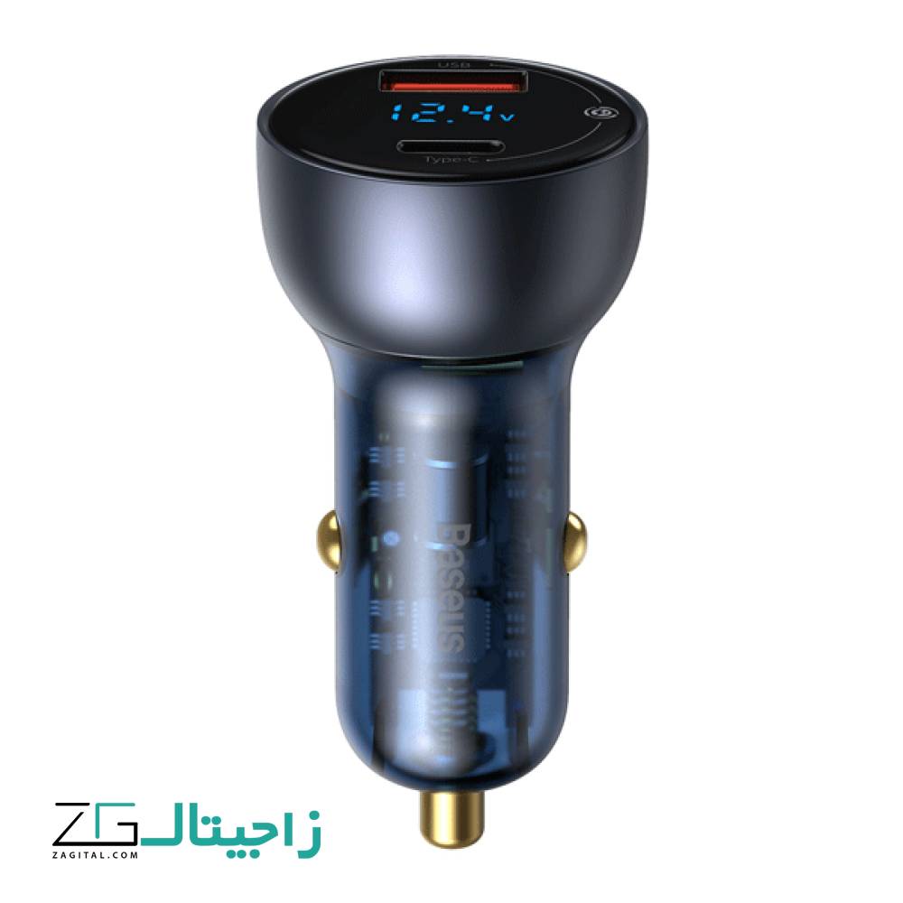  شارژر فندکی باسئوس مدل  Car Charger 65W CCKX-C0G 