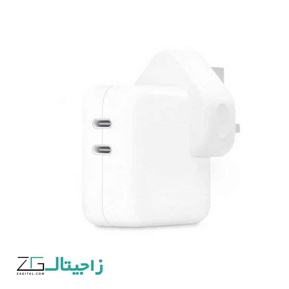 شارژر دیواری 35W دو پورت اپل پارت نامبر ZE/A 