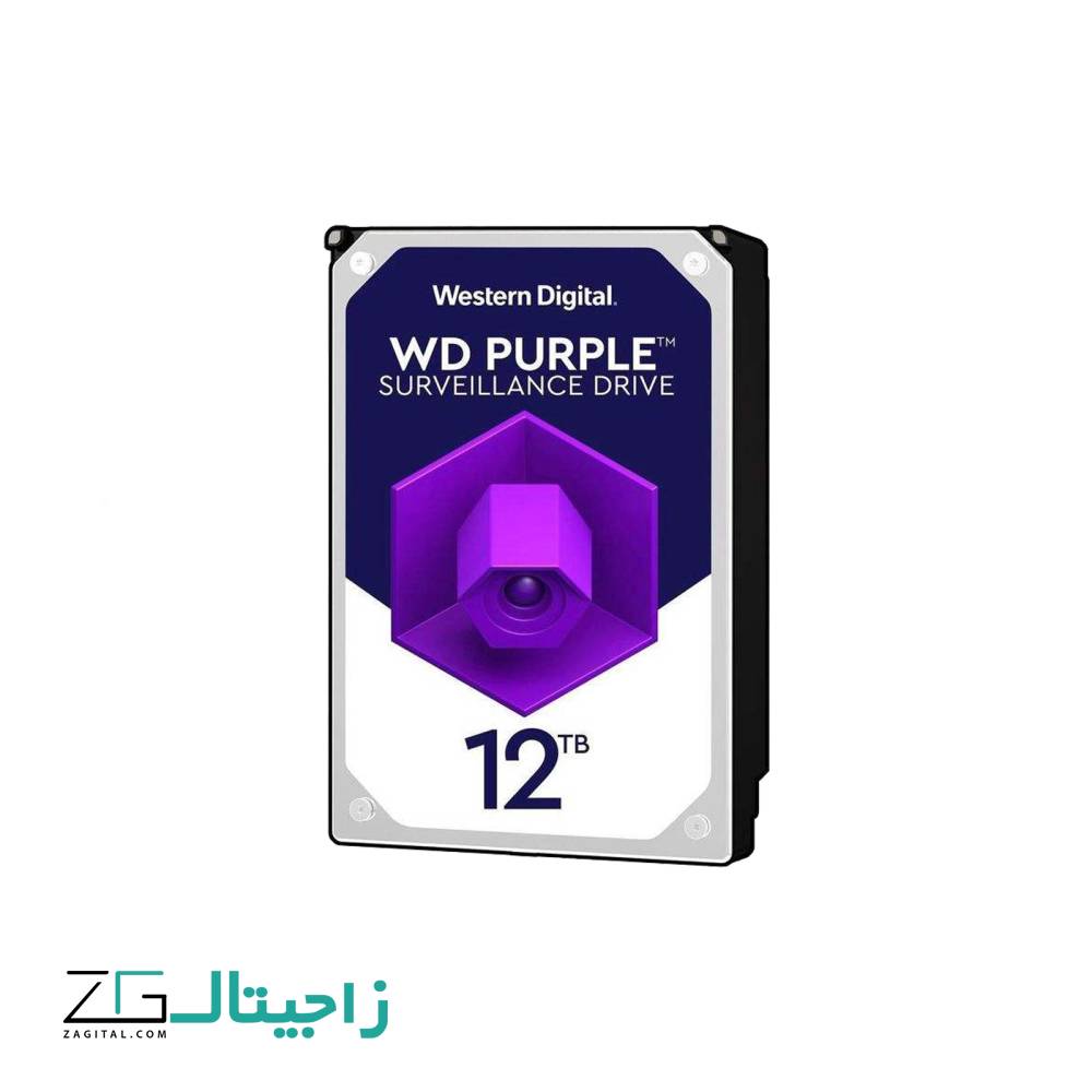 هارد اینترنال وسترن دیجیتال مدل Purple WD121PURZ ظرفیت 12 ترابایت