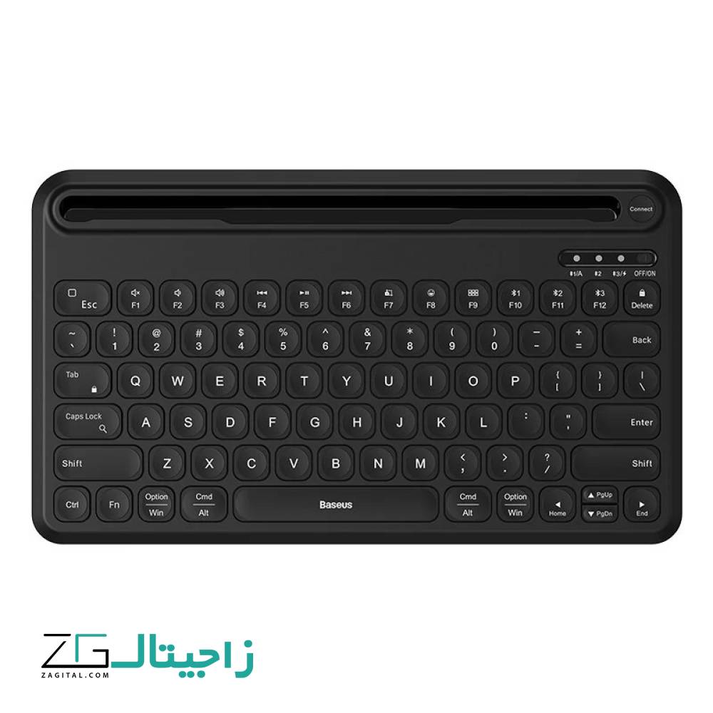 کیبورد بلوتوث بیسوس  K02 Wireless Keyboard B00955500112-00 مخصوص تبلت